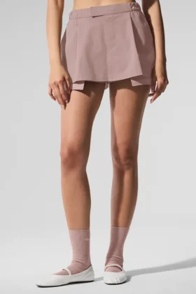 Flip It Mini-Skort – Taupe