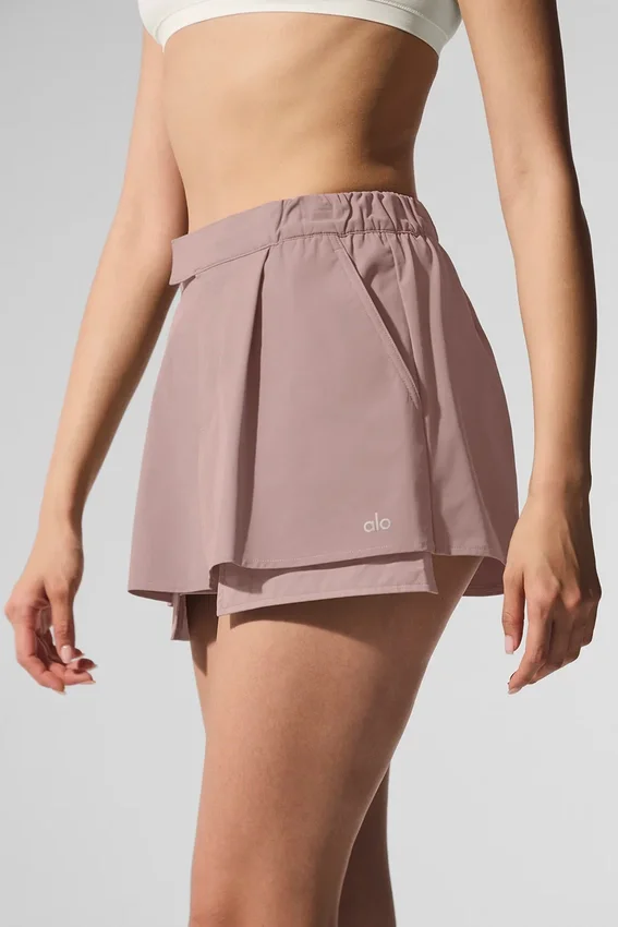 Flip It Mini-Skort – Taupe
