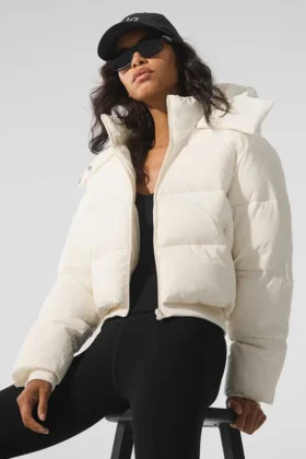 Foxy Daunenjacke – Elfenbein