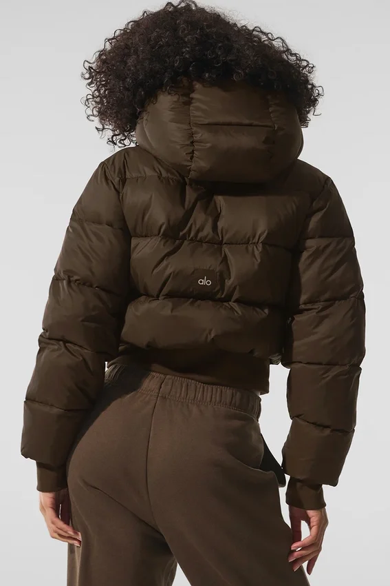 Foxy Daunenjacke – Espresso
