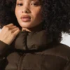 Foxy Daunenjacke – Espresso