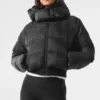 Foxy-Daunenjacke – Schwarz