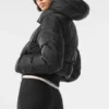 Foxy-Daunenjacke – Schwarz
