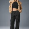 Foxy Sherpa-Jacke – Camel