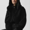 Foxy Sherpa-Jacke – Schwarz