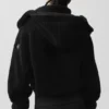 Foxy Sherpa-Jacke – Schwarz