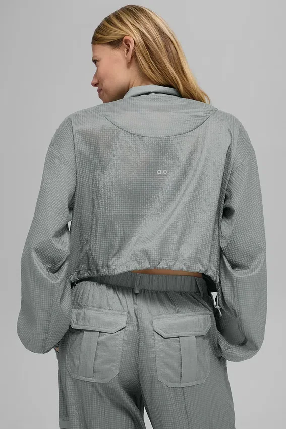 Game Time Full-Zip-Jacke – Lunar Grey