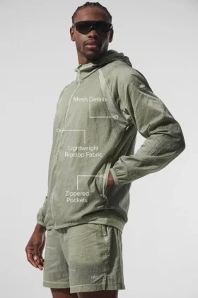 Game Time Ripstop-Jacke – Limestone