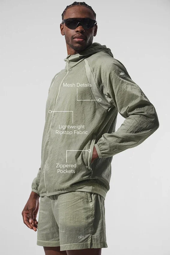Game Time Ripstop-Jacke – Limestone