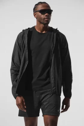 Game Time Ripstop-Jacke – Schwarz