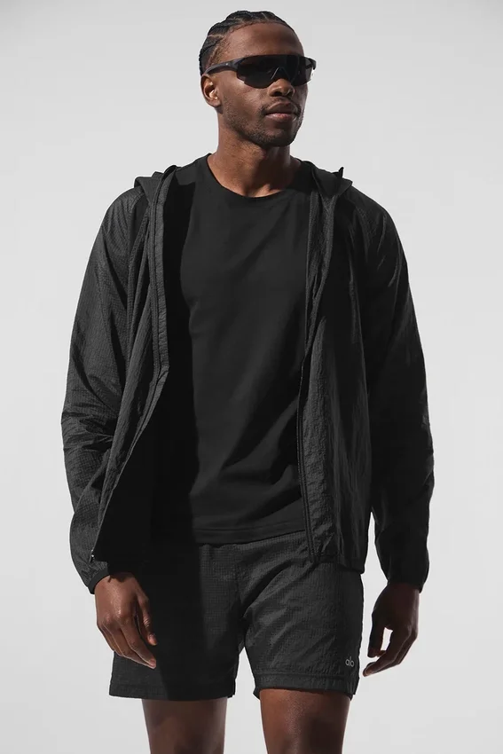 Game Time Ripstop-Jacke – Schwarz