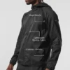 Game Time Ripstop-Jacke – Schwarz
