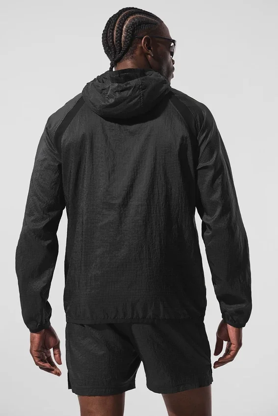 Game Time Ripstop-Jacke – Schwarz