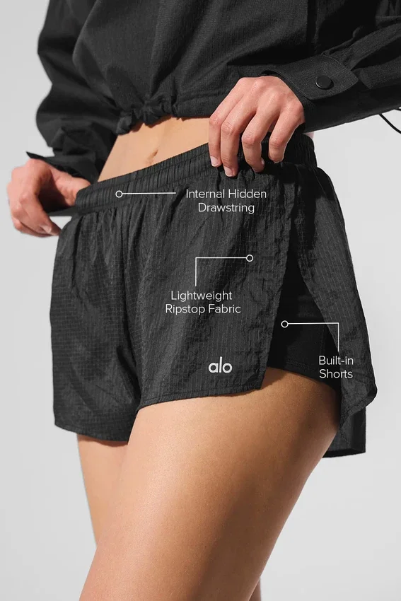 Game Time Shorts – Schwarz