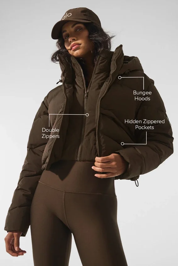 Glacier Puffer – Espresso
