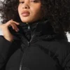 Glacier Puffer – Schwarz