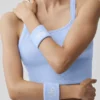 Glow-Armband (2er-Pack) – Hellprovence-Blau/Weiß