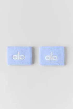 Glow-Armband (2er-Pack) – Hellprovence-Blau/Weiß
