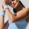 Glow-Armband (2er-Pack) – Muschelblau/Weiß