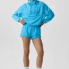 „Go Time“-Pullover mit 1/4-Reißverschluss – Azurblau