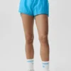 Go Time-Shorts mit mittlerer Leibhöhe – Azurblau