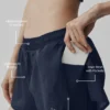 Go Time Shorts mit mittlerer Leibhöhe – Marineblau