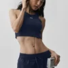 Go Time Shorts mit mittlerer Leibhöhe – Marineblau