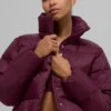 Gold Rush Puffer – Burgunderrot