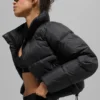 Gold Rush Puffer – Schwarz