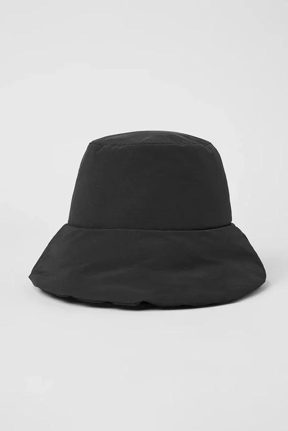 Good Shade Puffer Bucket Hat – Schwarz