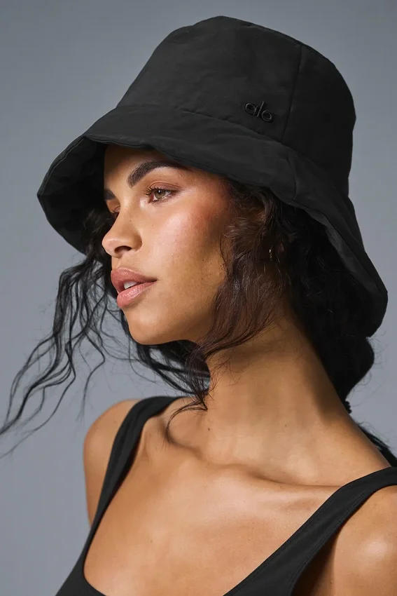 Good Shade Puffer Bucket Hat – Schwarz