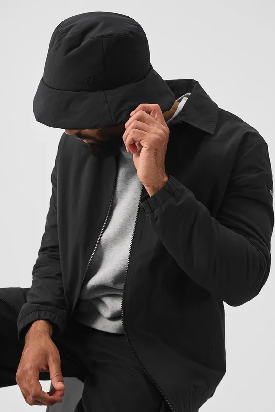 Good Shade Puffer Bucket Hat – Schwarz