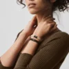 Haargummis „Untangled“ (6er-Pack) – Beige/Espresso