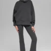 Hazy Pullover mit Stehkragen – Anthrazit