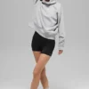 Hazy Pullover mit Stehkragen – Athletic Heather Grey