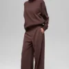 Hazy Pullover mit Stehkragen – Brownstone
