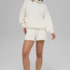 Hazy Pullover mit Stehkragen – Elfenbein