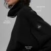 Hazy Pullover mit Stehkragen – Schwarz