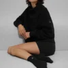 Hazy Pullover mit Stehkragen – Schwarz