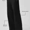 High Road Straight Leg Hose – Schwarz
