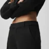 High Road Straight Leg Hose – Schwarz