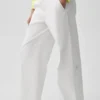 High Road Straight Leg Hose – Weiß