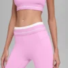High-Waist 7/8 Better Together Leggings – Candy Heart Pink/Weiß