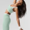 High-Waist 7/8 Better Together Leggings – Spearmint/Weiß