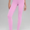 High-Waist Airbrush 7/8 Heart Throb Leggings – Candy Heart Pink/Weiß