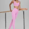 High-Waist Airbrush 7/8 Heart Throb Leggings – Candy Heart Pink/Weiß