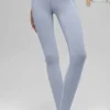 High-Waist Airbrush Legging „Heart Throb“ – Winter Frost/Weiß
