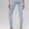 High-Waist Airbrush 7/8 Heart Throb Leggings – Winter Frost/Weiß