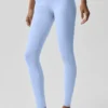 High-Waist Airbrush Legging – Hellblau