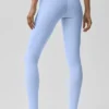 High-Waist Airbrush Legging – Hellblau